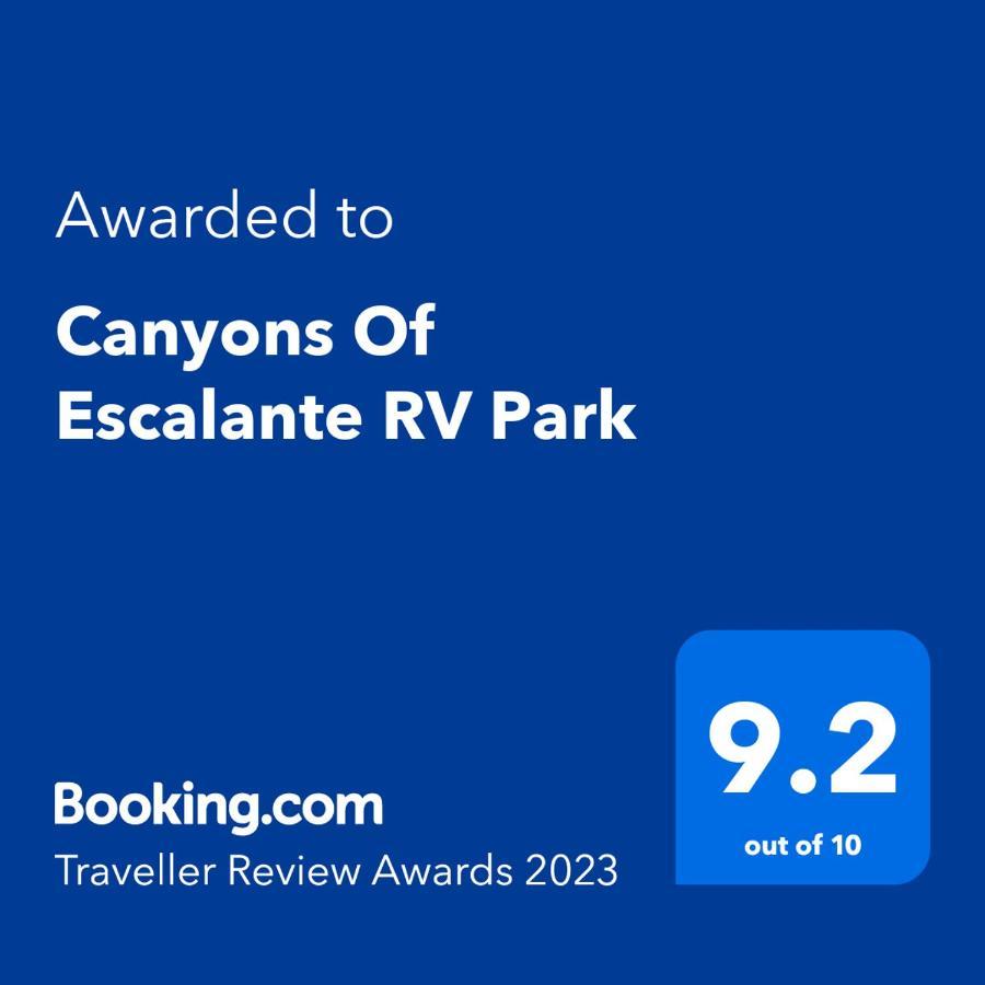 Canyons Of Escalante Rv Park Exterior foto